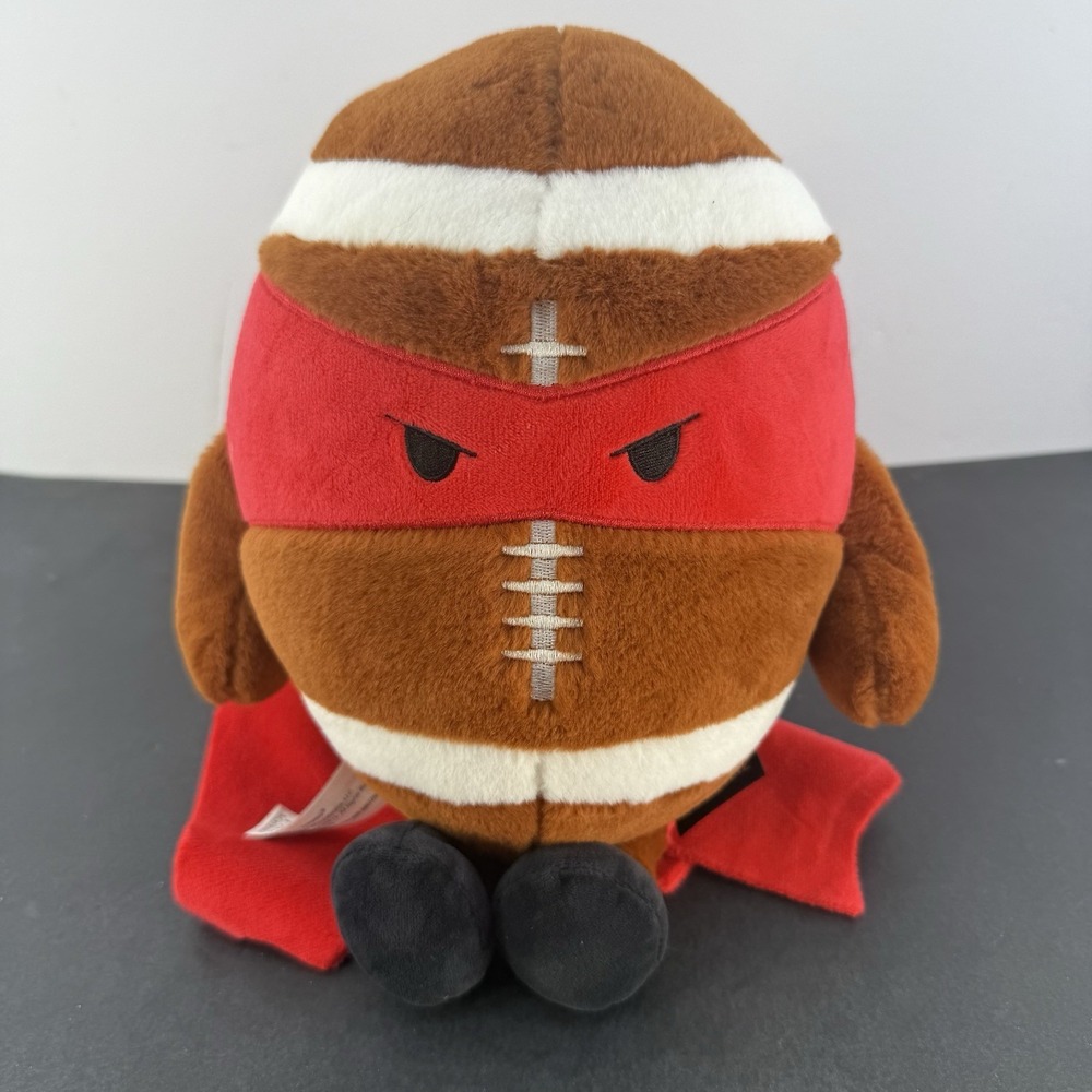 FAO Schwarz Heroes of the Game 7.5" Football Plush, Embroidered Hood & Cape